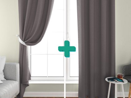 54509 5 2x svetle sedy zaves oxford 140x250 cm