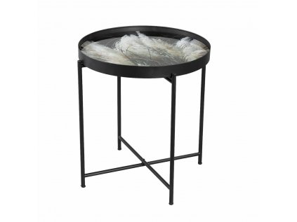 Moderní konferenční stolek LYRIA, černá s elegantním designem