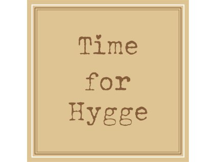 Servírovací ubrousky TIME FOR HYGGE 33x33 cm, 20 ks béžové pro dokonalý stůl
