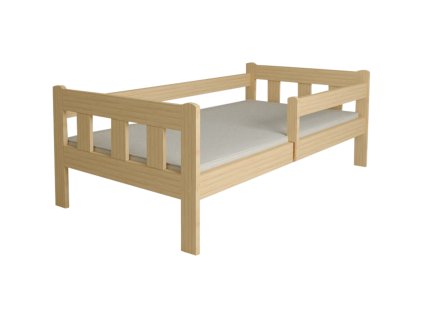 Dětská postel NESTY 90 x 200 cm borovice s přírodním vzhledem