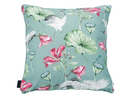 Dekorační polštářek MADISON VIEVE GREEN 50x50 cm se zeleným květinovým vzorem