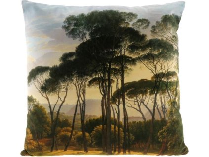 Dekorační polštářek FOREST 45x45 cm s lesním motivem