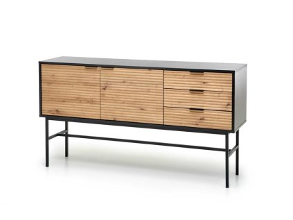 Praktická komoda TUMBA v dekoru dub artisan s úložným prostorem