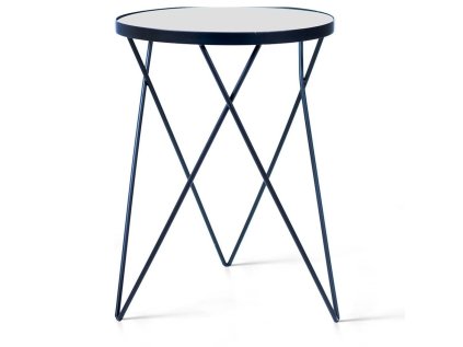 EMILY lerakóasztal Ø 35,5 cm, fekete