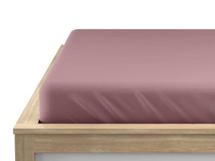 Jersey prostěradlo s lycrou tmavě fialové 90 × 200 cm – elegantní a pohodlné