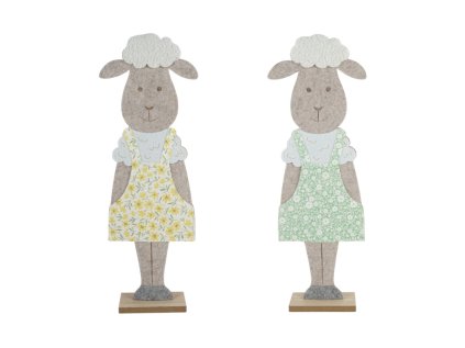 Velikonoční dekorace FELT SHEEP 50 cm – roztomilá ovečka