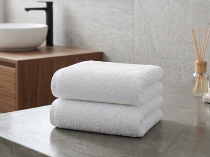 Törölköző MONEA 50x100 cm fehér, 100% pamut