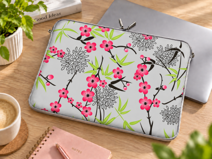 Obal na notebook 17.3" SAKURA, šedý