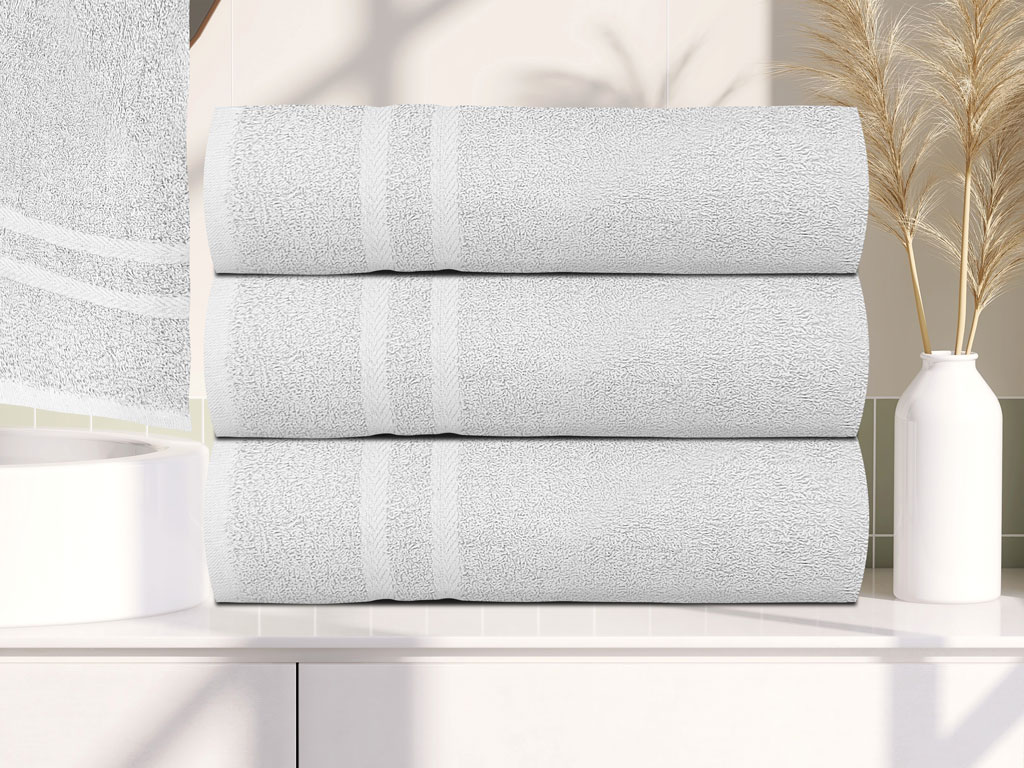 Basic fehér fürdőlepedő