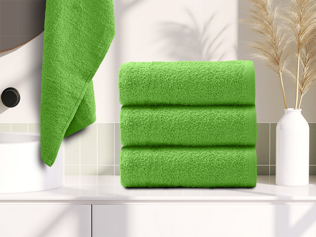 Basic világoszöld törölköző