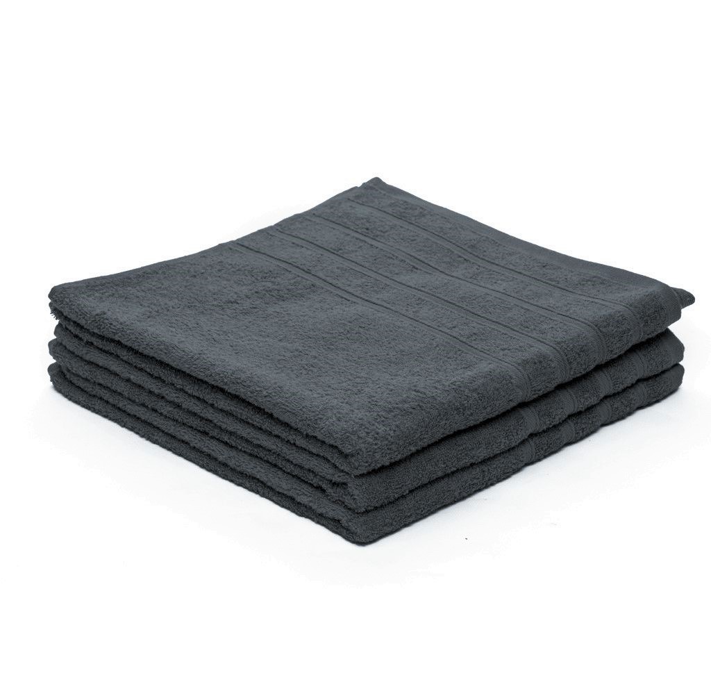 Bella sötétszürke fürdőlepedő