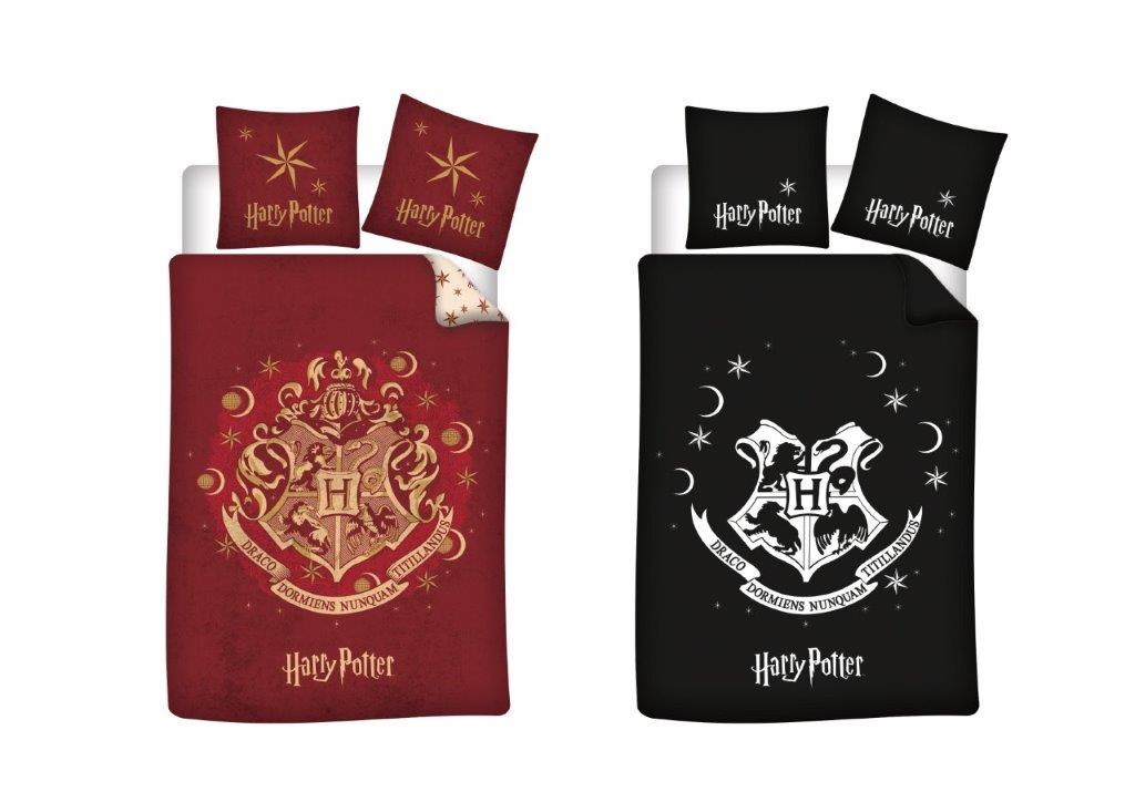Világító ágynemű Harry Potter piros