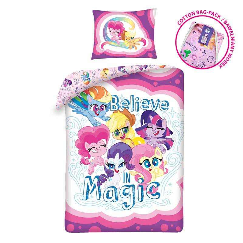 My Little Pony fehér gyermek ágyneműhuzat