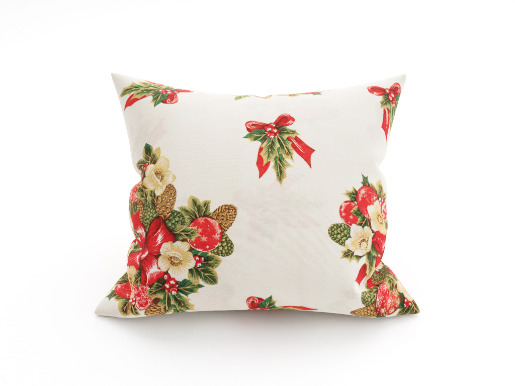 Karácsonyi párnahuzat 40x40 cm Karácsonyi üdvözlőlap