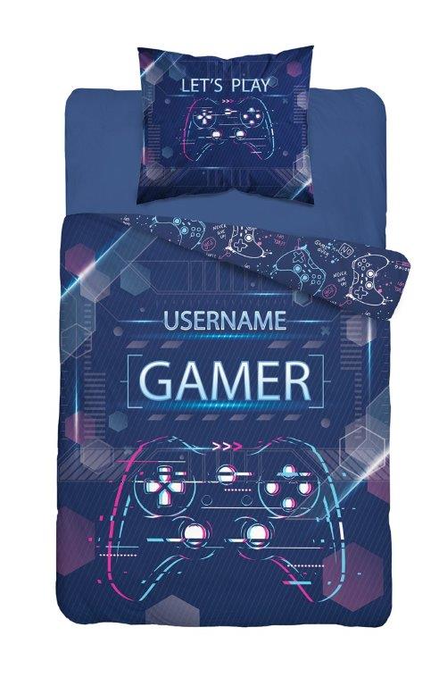 Username Gamer gyermek ágyneműhuzat