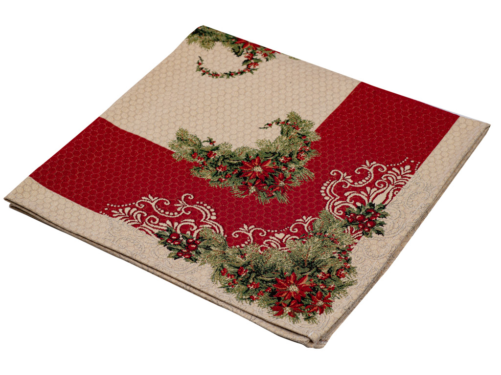 Karácsonyi terítő 90x90 cm Karácsonyi dekoráció