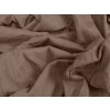 Pohodlné prostěradlo EXCLUSIVE tmavě hnědé 200 x 220 cm pro kvalitní spánek