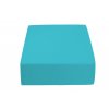 22229 jersey prosteradlo micro tyrkysove 90 x 200 cm