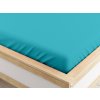 22232 jersey prosteradlo micro tyrkysove 180 x 200 cm