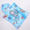 36415 detske ponco morska panna modre 60 x 120 cm