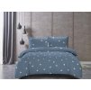 Povlečení z mikrovlákna TRIANGL modrošedé (Ágyneműhuzat mérete 70 x 90 cm | 140 x 200 cm)