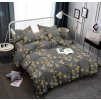 Povlečení z mikrovlákna FLOWERS šedé (Ágyneműhuzat mérete 70 x 80 cm | 140 x 200 cm)