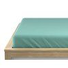 Mentol jersey lepedő 90 x 200 cm