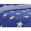 45981 3 bavlnene povleceni white stripes modre
