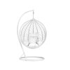 Fehér függőszék KOKON állvánnyal