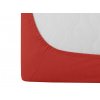 Jersey gyerek lepedő kiságyba piros 70 x 140 cm