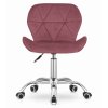 51055 1 tmave ruzove kancelarske kreslo avola velvet