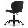 51136 4 cerne kancelarske kreslo noto velvet