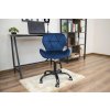 51139 1 tmave modre kancelarske kreslo noto velvet