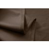 54056 20 2x hnedy zatemnovaci zaves velvet s kovovymi krouzky 135x250 cm