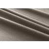 53999 17 2x svetle sedy zatemnovaci zaves velvet s kovovymi krouzky 135x250 cm