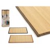 55635 bambusovy protiskluzovy koberec bamboo antislip brown 50x80 cm