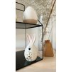 57552 1 bily porcelanovy zajicek bunny flower