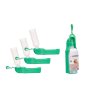 Praktická cestovní láhev s miskou pro psy 250 ml ANIMAL, zelená