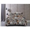 Povlečení z mikrovlákna DOGS šedé (Ágyneműhuzat mérete 70 x 80 cm | 140 x 200 cm)