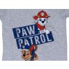 Gyermek póló 2 db PAW PATROL kék/szürke - különböző méretekben