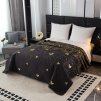 Stylový přehoz na postel VISATA 220 x 240 cm s motýly