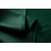 VELVET sötétzöld sötétítő függöny 140x250 cm (2 db), rojtos szalaggal