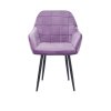 Křeslo Stillo v světle fialové barvě nabízí komfort a moderní design. Perfektní doplněk pro každý interiér.