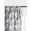 Šedobílé závěsy FLOCUS s přírodním vzorem - Přineste do své místnosti klid a harmonii s těmito krásnými závěsy.