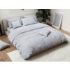 GREY LINES pamut ágyneműhuzat fehér