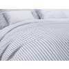 GREY LINES pamut ágyneműhuzat fehér