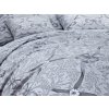 HARMONY szürke pamut ágyneműhuzat