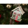 Függő karácsonyi ház CHRISTMAS HOUSE fá - több változat