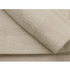 Prémium minőségű ELEGANZA törölköző krém színben, 50x100 cm, elegáns bordúrával