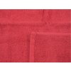Stylová vínová koupelnová předložka BASIC 45x65 cm, 100% bavlna